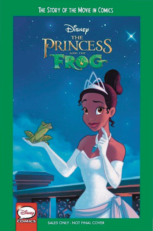 Disney Princess And Frog Story of the Movie in Comics