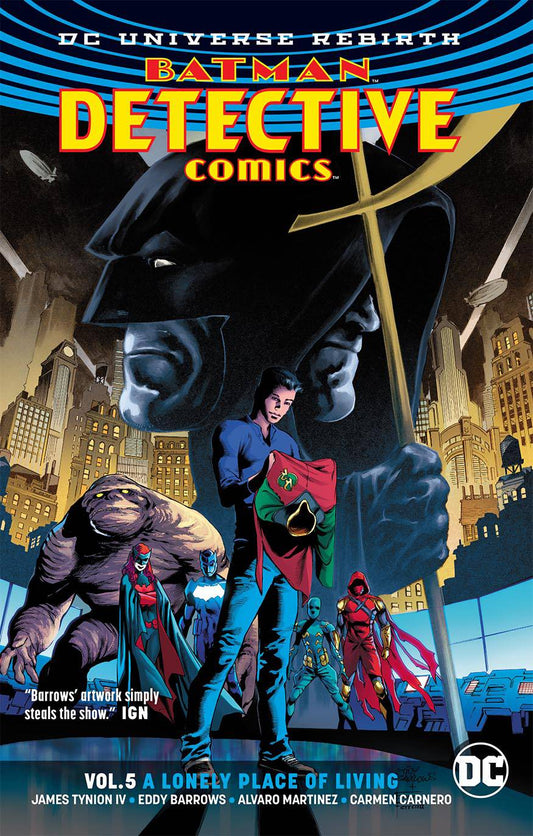 Batman Detective Comics Volume 05 Lonely Place of Living