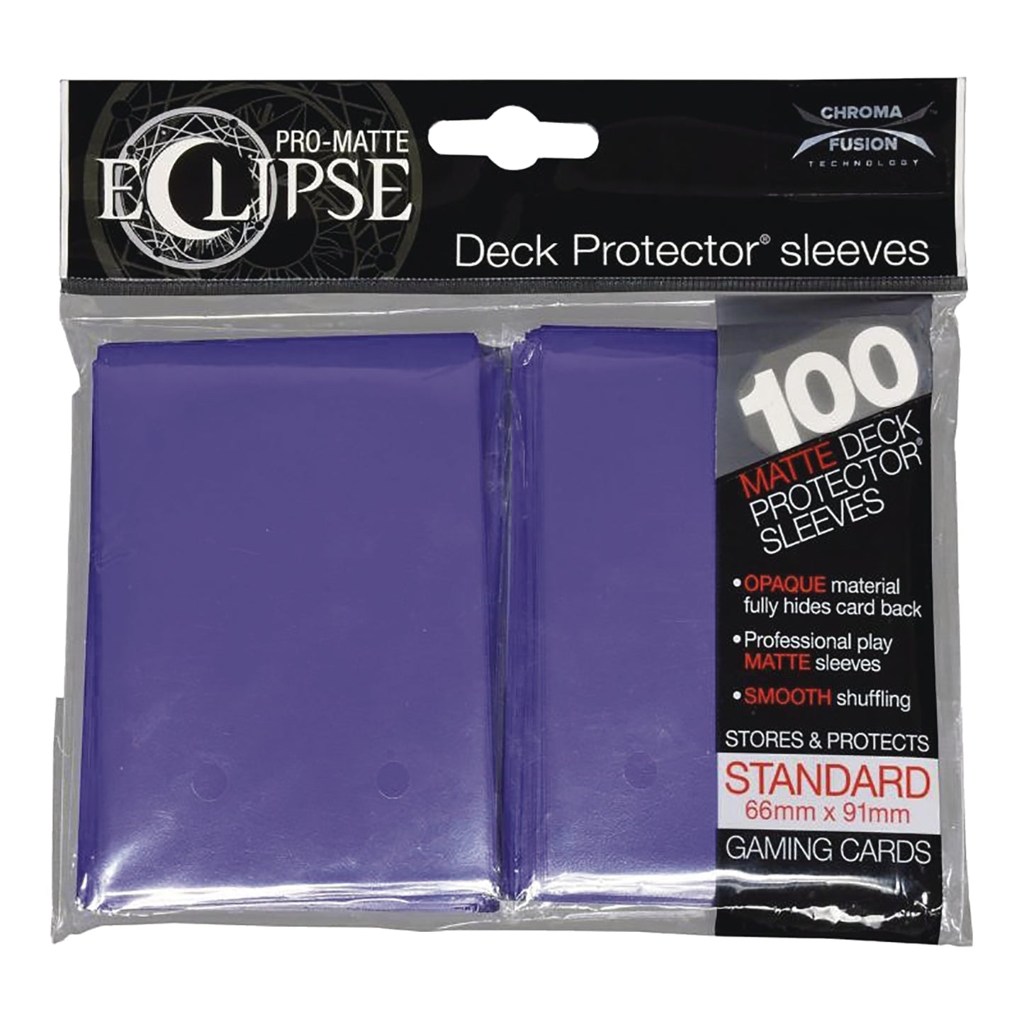 Pro-Matte Eclipse Royal Purple Sleeves 100ct