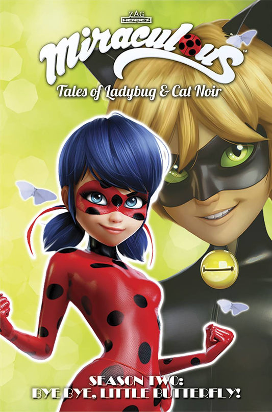 Miraculous Tales of Ladybug and Cat Noir Season 2 Volume 03 Bye Bye Little Butterfly