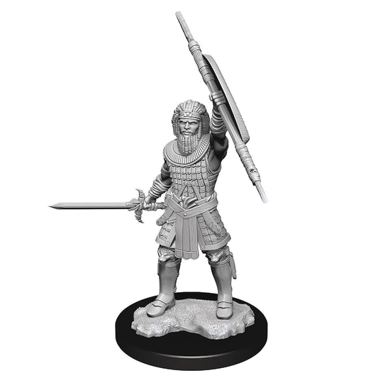 D&D Unpainted Human Fighter Male