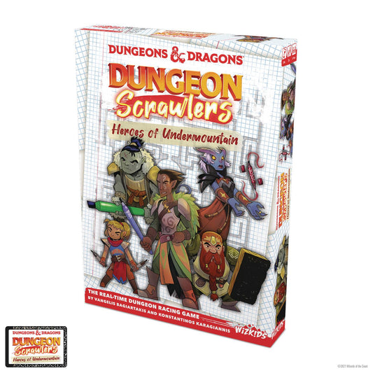 D&D Dungeon Scrawlers Heroes of Undermountain Board Game