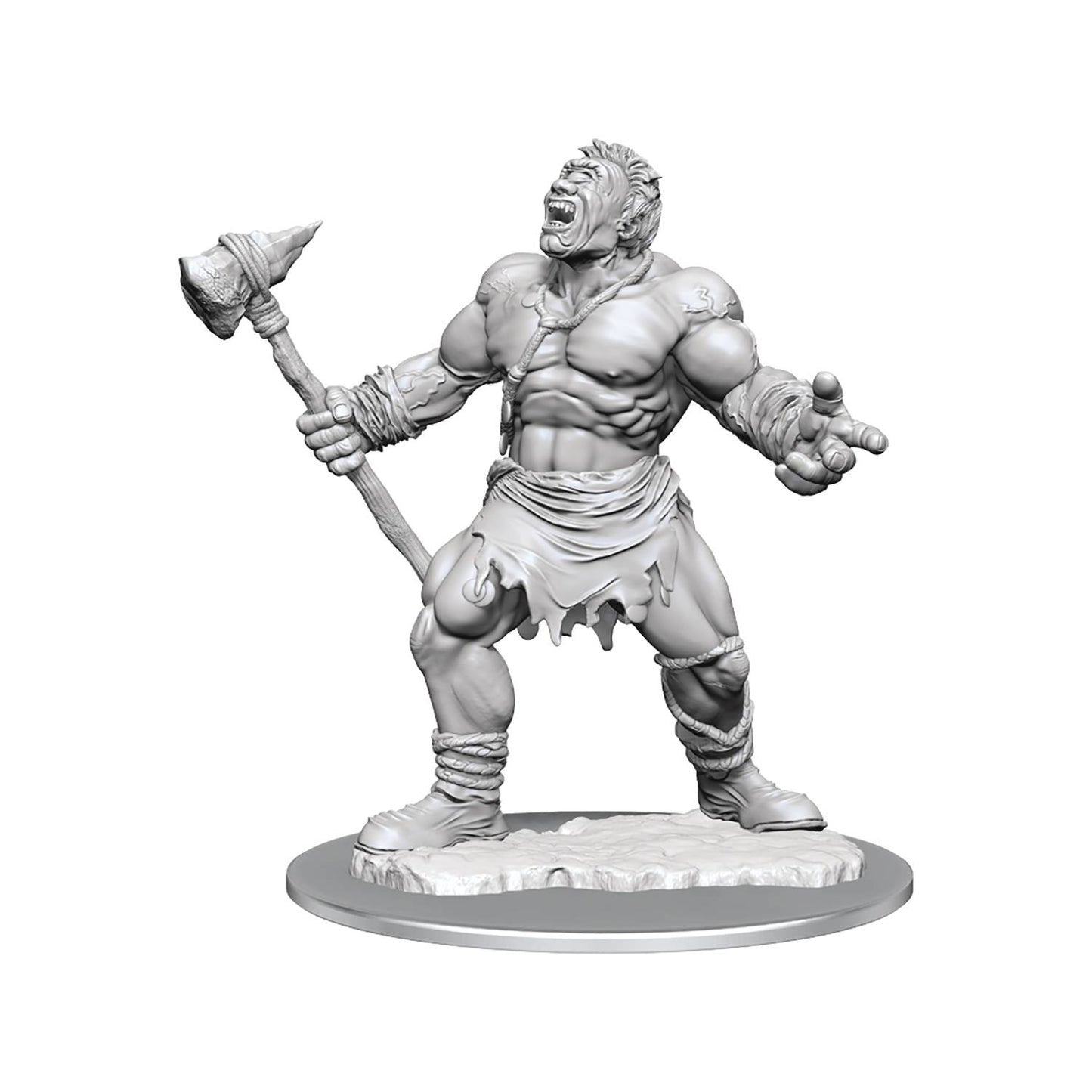 D&D Unpainted Cyclops Miniature