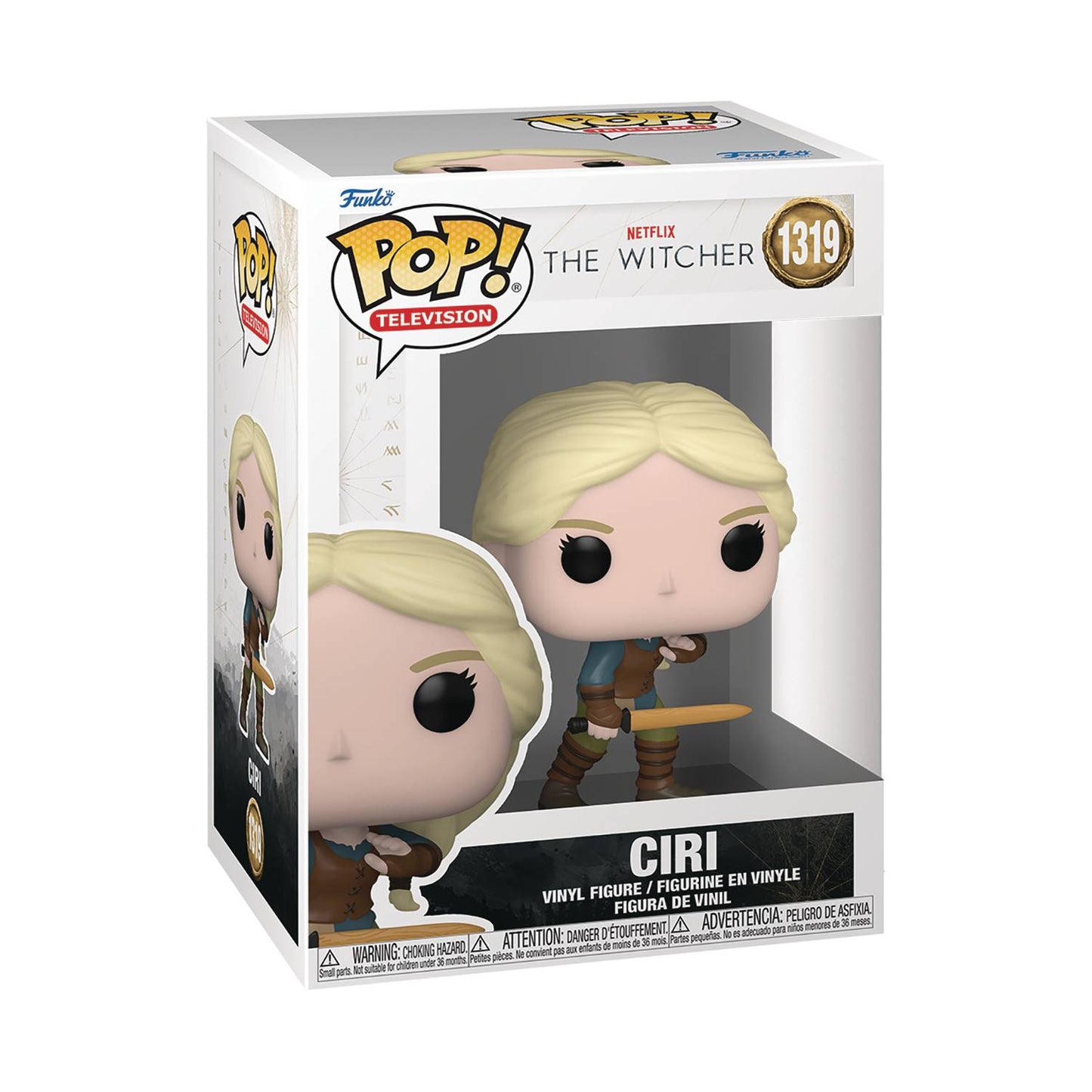 Pop Witcher S2 Ciri with Sword Vinyl Figure