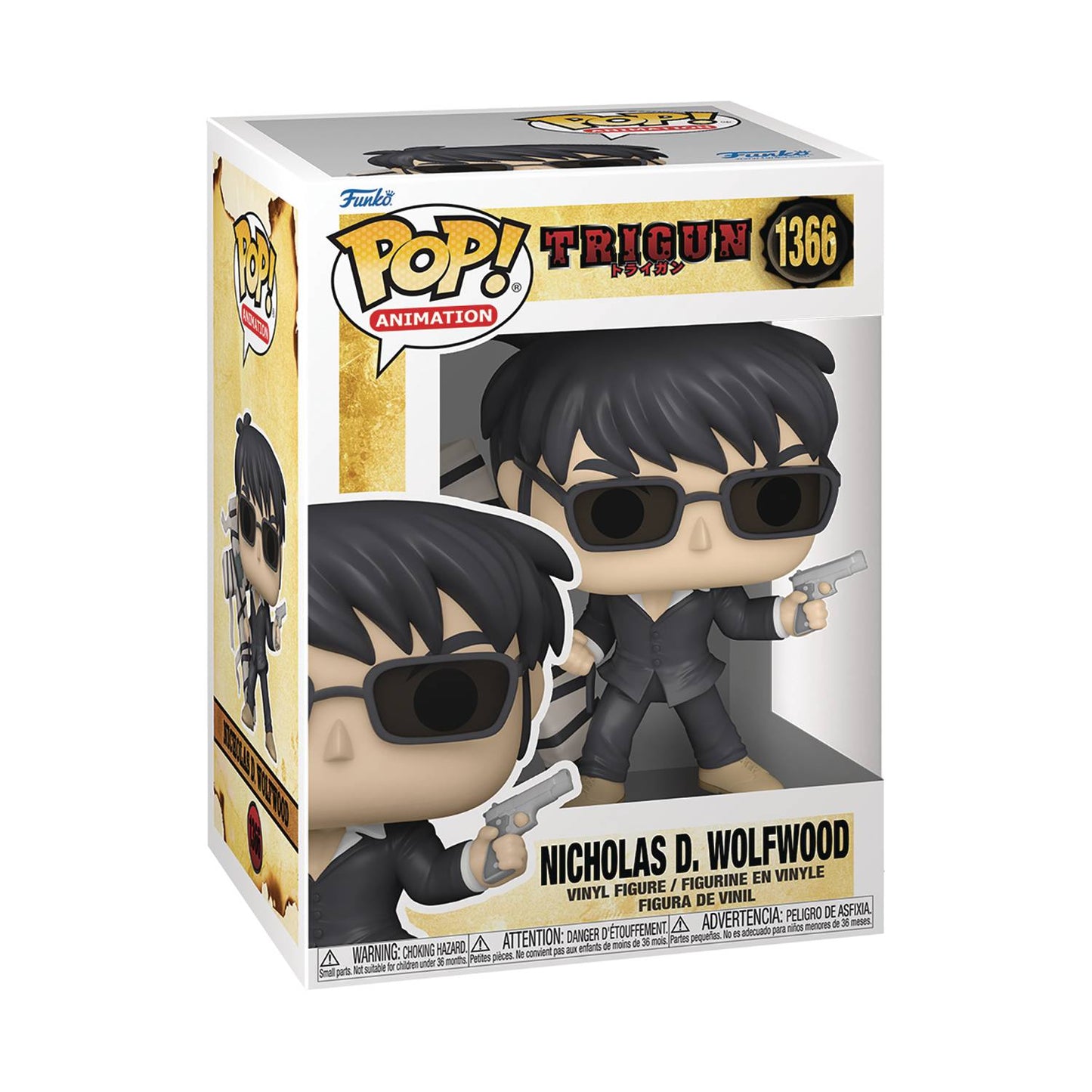 Pop Animation Trigun Wolfwood Vinyl Figure