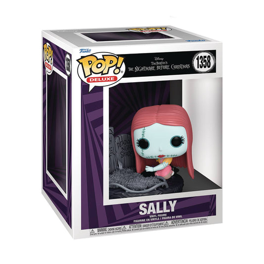 Pop Deluxe Disney Nightmare Before Chirstmas 30th Anniversary Sally with Gravestone Vinyl Figure
