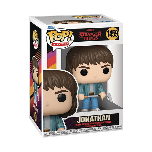 Pop Stranger Things S4 Jonathan with Golf Club Vinyl Figure