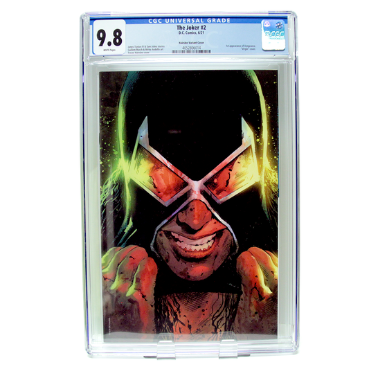 The Joker #2 6/21 D.C. Comics Hairsine Variant Cover (CGC Graded)