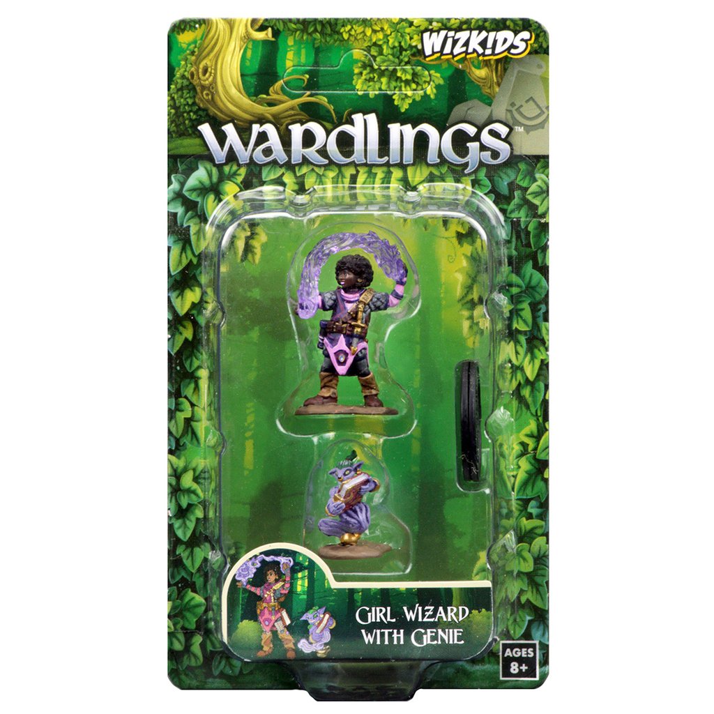 Wardlings Girl Wizard & Genie