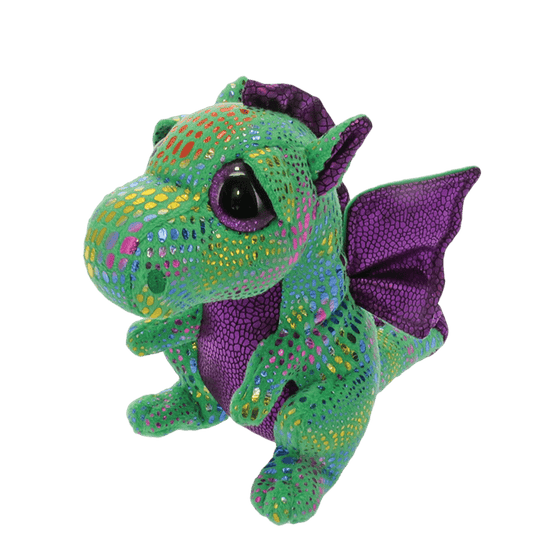 Beanie Boo Cinder Green Dragon 6" Plush