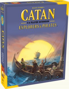 Settlers of Catan Explorers & Pirates 5-6 Player Expansion