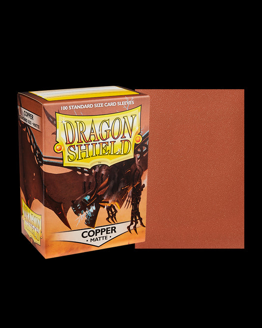 Dragon Shield: Matte Sleeves (Copper)