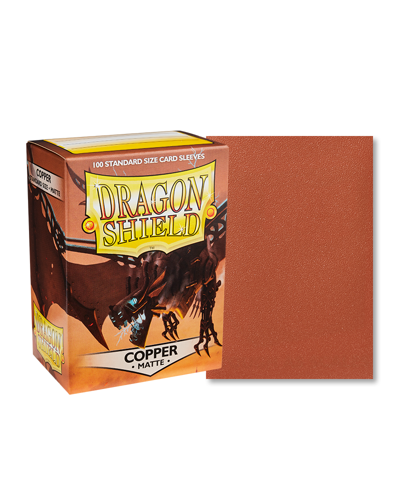 Dragon Shield Sleeves Matte Copper 100ct