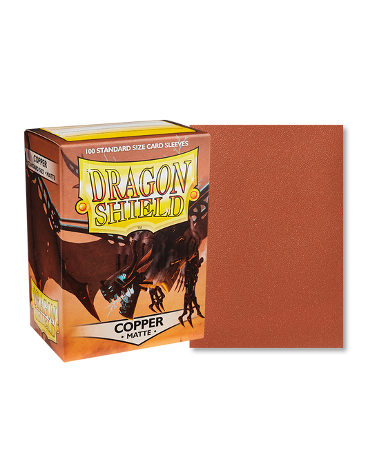 Dragon Shield Sleeves Matte Copper 100ct