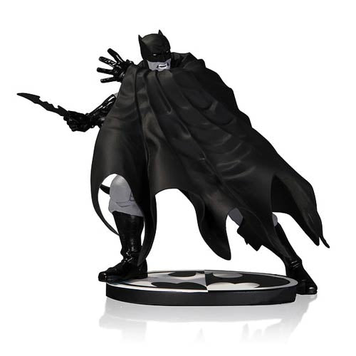 Batman Black & White Statue By Dave Johnson