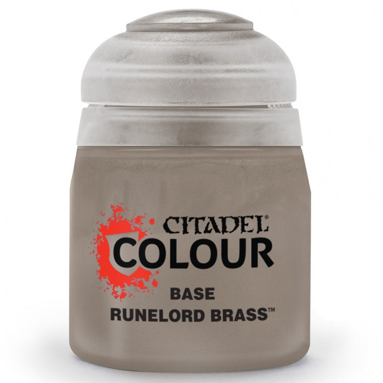Citadel Paint Base: Runelord Brass