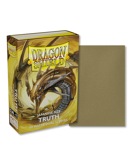 Dragon Shield Dual Matte Sleeves Truth - Japanese Size (60)