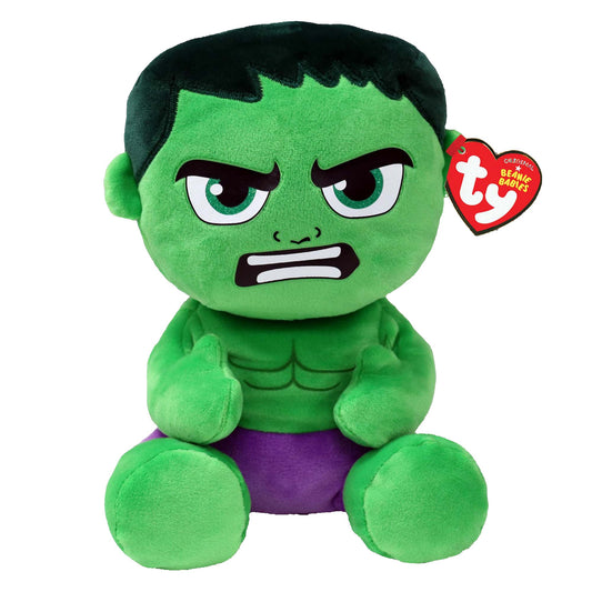 Ty Beanie Baby Marvel Super Heroes Hulk 12" Floppy Plush