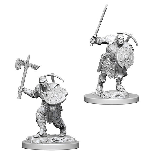 Dungeons & Dragons - Nolzur's Marvelous Miniatures: Earth Genasi Male Fighter