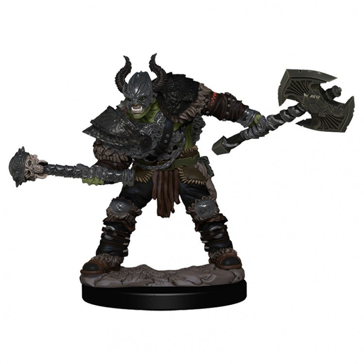 Pathfinder Battles: Premium Painted Figure - W1 Half-Orc Barbarian Male